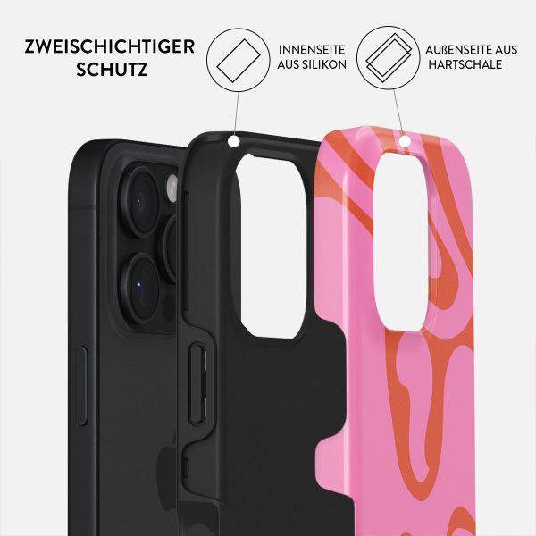Burga Tough Back Cover für das Apple iPhone 16 Pro Max - Ride The Wave