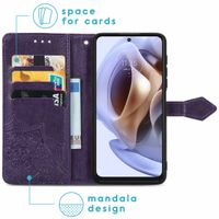 imoshion Mandala Klapphülle für das Motorola Moto G31 / G41 - Violett