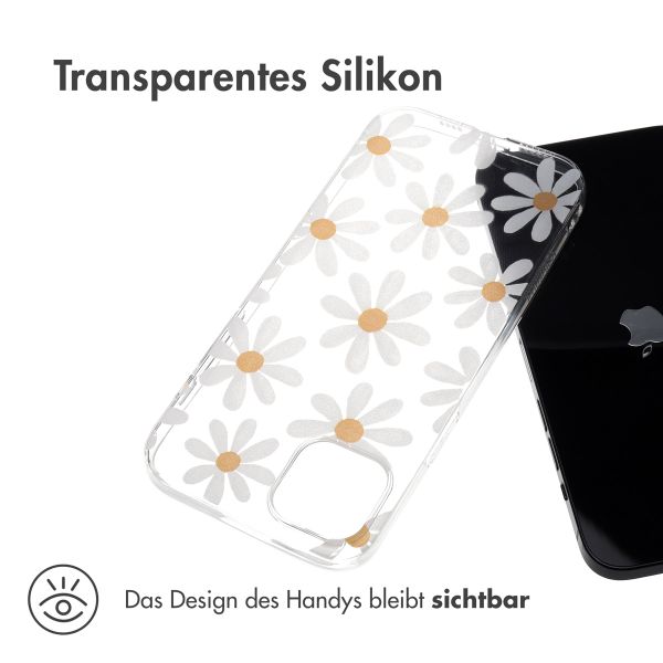 imoshion Design Hülle für das iPhone 15 Plus - Daisy flower