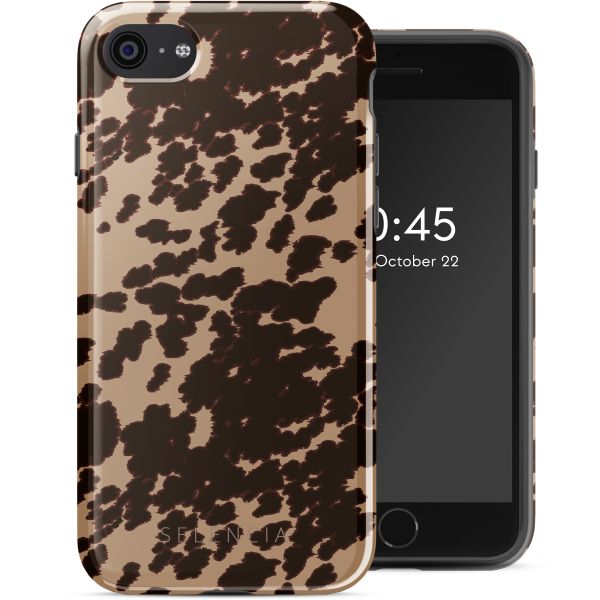 Selencia Vivid Tough Back Cover für das iPhone SE (2022 / 2020) / 8 / 7 - Country Moo'd