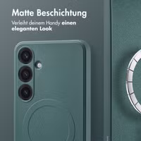 imoshion Color Back Cover mit MagSafe Samsung Galaxy S24 Plus - Dunkelgrün