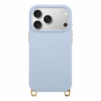 Selencia Rivièra Backcover mit MagSafe mit abnehmbaren Haken Apple iPhone 17 Pro Max - Powder Blue