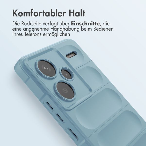 imoshion EasyGrip Back Cover für das Xiaomi Redmi Note 13 Pro Plus (5G) - Hellblau