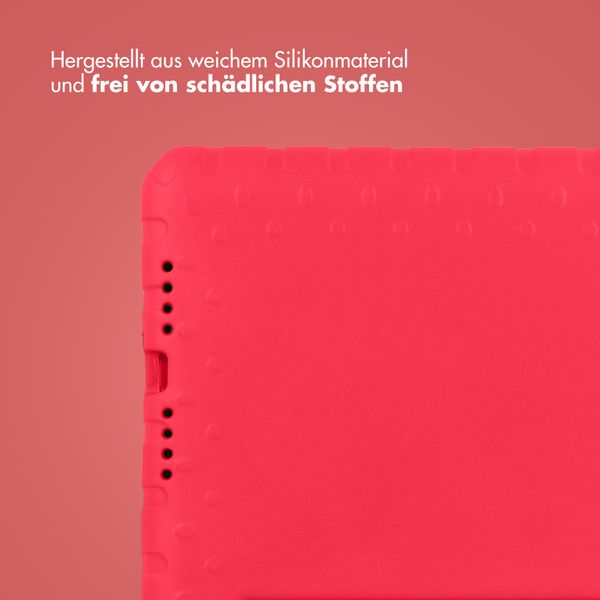 imoshion Schutzhülle mit Handgriff kindersicher Apple iPad 9 (2021) 10.2 Zoll / iPad 8 (2020) 10.2 Zoll / iPad 7 (2019) 10.2 Zoll - Rot