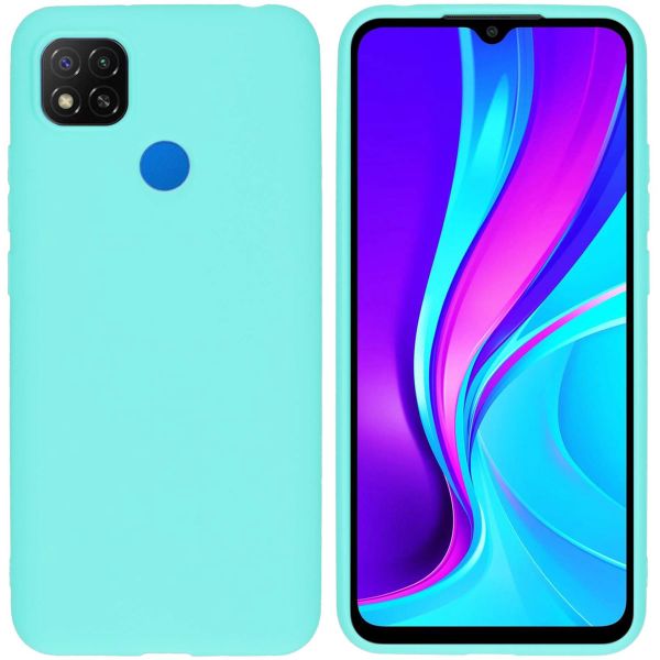 imoshion Color TPU Hülle für das Xiaomi Redmi 9C - Mintgrün