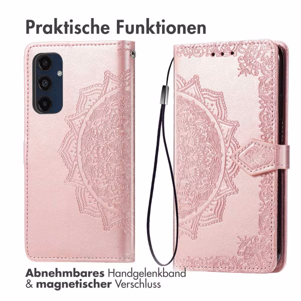 imoshion Mandala Klapphülle Samsung Galaxy A16 - Rosé gold