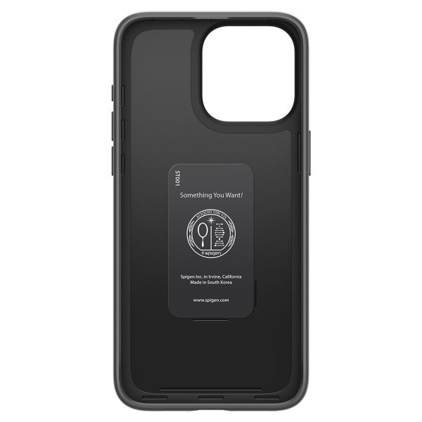 Spigen Thin Fit™ Hardcase für das iPhone 15 Pro - Schwarz