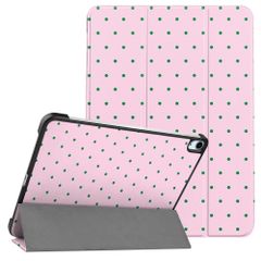 imoshion Design Trifold Klaphülle Apple iPad Air 11 Zoll (2026) M4 / (2025) M3 / (2024) M2 / Air 5 (2022) / Air 4 (2020) - Happy Dots