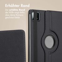 imoshion 360° drehbare Klapphülle für das Xiaomi Pad 6S Pro 12.4 - Schwarz