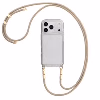 Selencia Universal Handyband mit 2 Haken - verstellbar - Beige