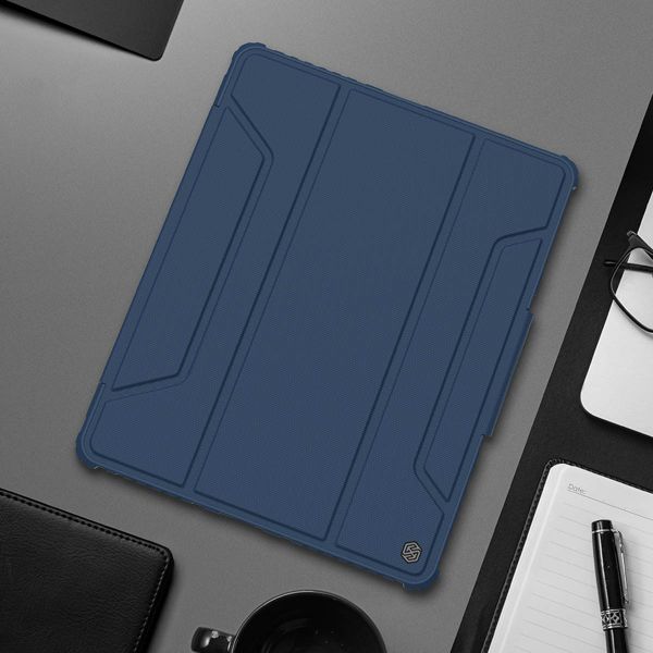 Nillkin Bumper Pro Case für das iPad Air 11 Zoll (2024) M2 / Air 5 (2022) / Air 4 (2020) / Pro 11 (2018/2020/2021/2022) - Blau