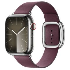 Apple Modern Buckle FineWoven für die Apple Watch Series 1 bis 9 / SE (38/40/41 mm) | Series 10 (42 mm) - Größe L - Mulberry