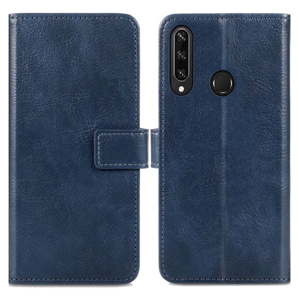 imoshion Luxuriöse Klapphülle Huawei Y6p - Dunkelblau