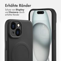 imoshion Color Back Cover mit MagSafe Apple iPhone 15 - Schwarz