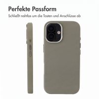 Accezz Mesh Backcover mit MagSafe Apple iPhone 16 - Dunkelgrau