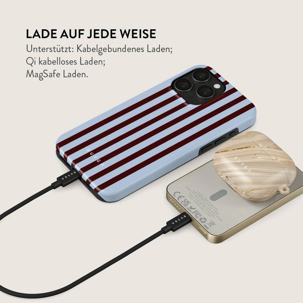 Burga Magnetische Powerbank 5.000 mAh - MagSafe und Qi2 - Offline / Gold