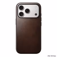 Nomad Modern Horween Leather Case Apple iPhone 17 Pro - Rustic Brown