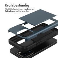imoshion Backcover mit Kartenfach Apple iPhone 15 Pro - Dunkelblau