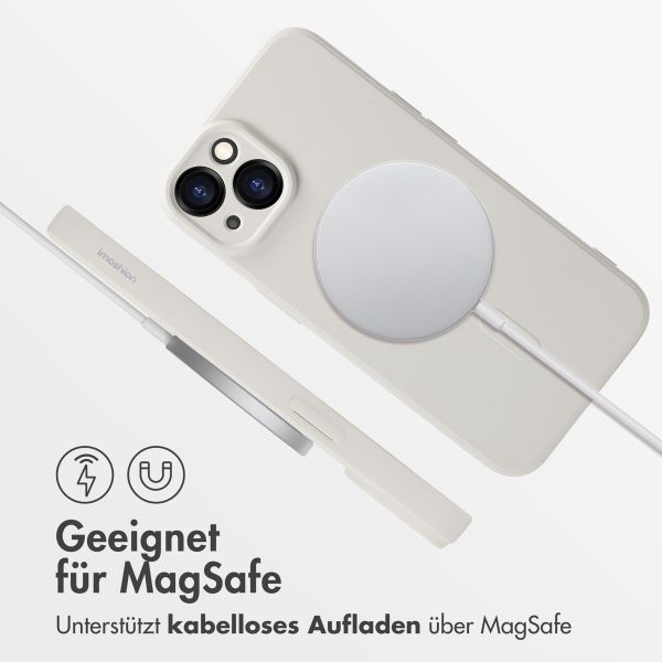 imoshion Color Back Cover mit MagSafe Apple iPhone 14 - Beige
