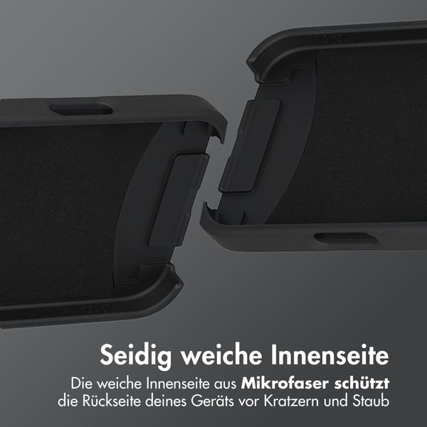 imoshion Color Backcover mit abnehmbarem Handykette und MagSafe Apple iPhone 17 Pro - Schwarz