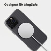 Accezz Lite Backcover mit MagSafe | Fluted | Apple iPhone 16 Pro - Grau