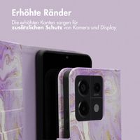 imoshion Design Klapphülle Xiaomi Redmi Note 13 Pro (5G) / Poco X6 - Purple Marble