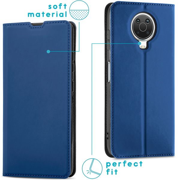 imoshion Slim Folio Klapphülle Nokia G10 / G20 - Blau