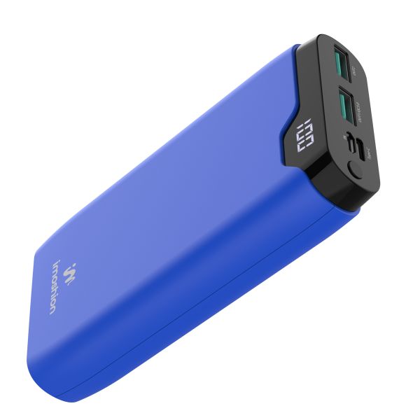 imoshion Powerbank - 20.000 mAh - Schnelles Aufladen und Power Delivery - Cobalt Blue