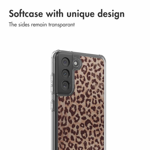 imoshion Design Hülle Samsung Galaxy S21 FE - Leopard Mood