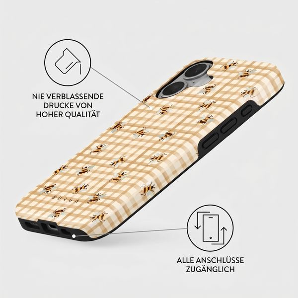Burga Tough Back Cover MagSafe Apple iPhone 16 - Honeycomb