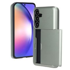 imoshion Backcover mit Kartenfach Samsung Galaxy S25 FE - Grün