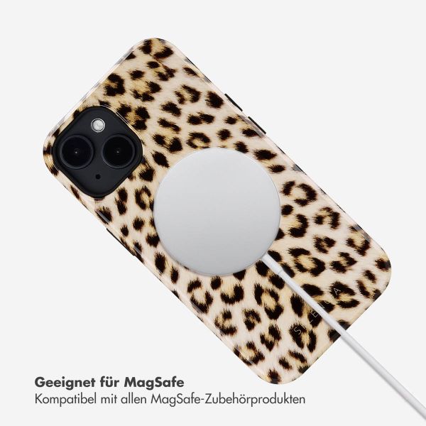 Selencia Vivid Tough Back Cover MagSafe für das iPhone 14 - Wild Leo