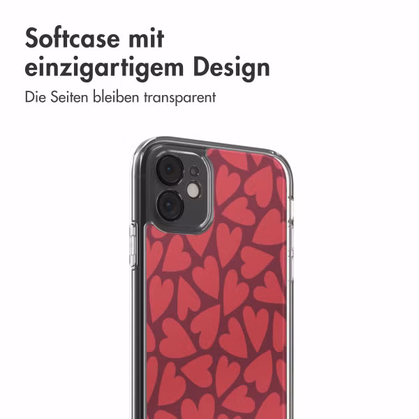 imoshion Design Hülle Apple iPhone 11 - Hearty Coral Dust