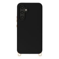 Selencia Rivièra Backcover mit MagSafe mit abnehmbaren Haken Samsung Galaxy A54 (5G) - Velvet Black