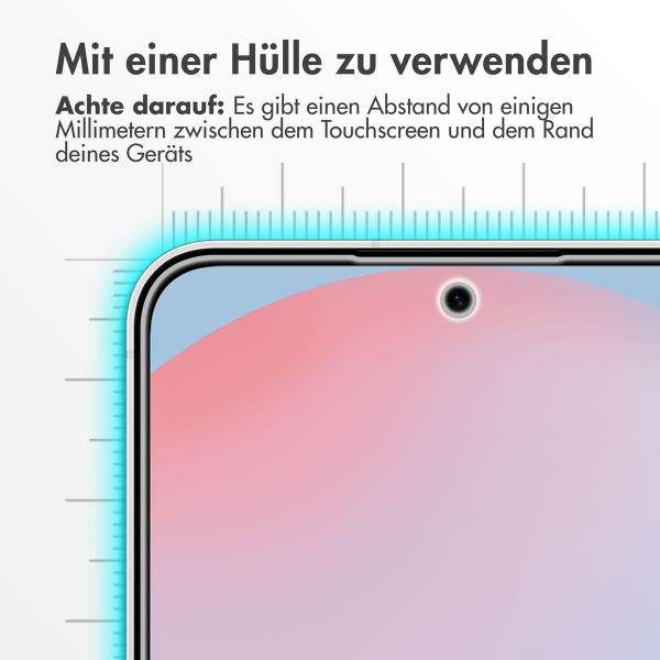 Accezz Screen Protector aus gehärtetem Glas Samsung Galaxy S25 FE