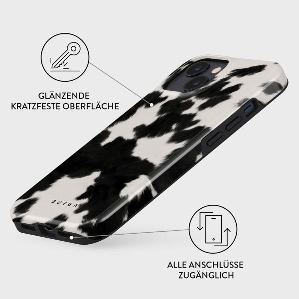 Burga Tough Back Cover für das Apple iPhone 15 - Achromatic