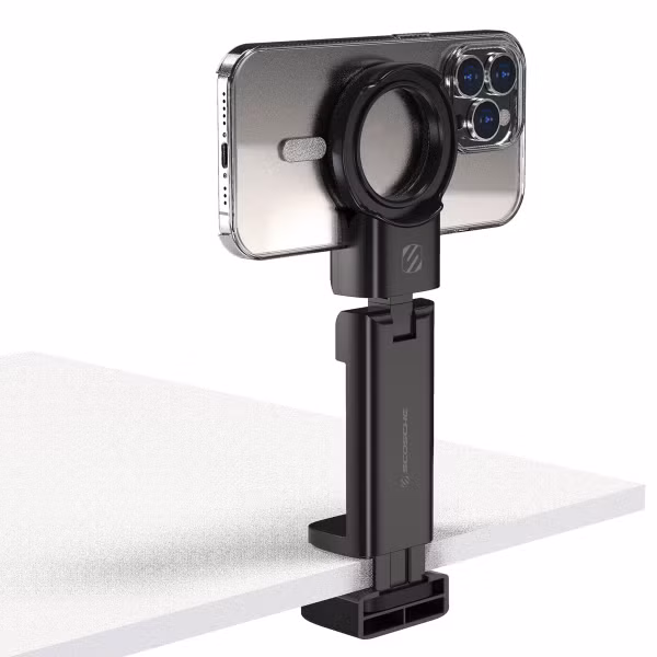 Scosche Travel Mount mit MagSafe - Handyhalter – Verstellbar – Magnetisch – Schwarz