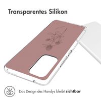 imoshion Design Hülle Samsung Galaxy A53 - Floral Pink