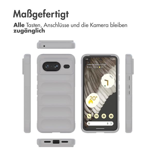 imoshion EasyGrip Backcover für das Google Pixel 8 - Grau