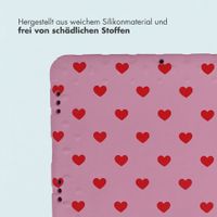 imoshion Kinder­sicheres Design Backcover mit Griff Samsung Galaxy Tab A11 Plus / A9 Plus - Herzchen