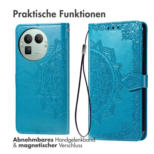 imoshion Mandala Klapphülle Realme GT 8 Pro - Türkis