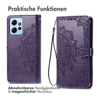 imoshion Mandala Klapphülle Xiaomi Redmi Note 12 (4G) - Violett