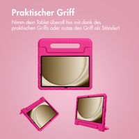 imoshion Schutzhülle mit Handgriff kindersicher Samsung Galaxy Tab A11 Plus / A9 Plus - Rosa