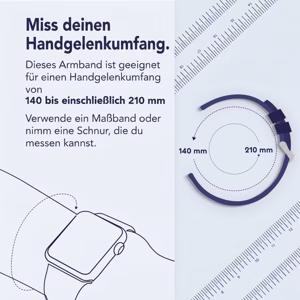 Apple Nike Sport Armband für Apple Watch | 44/45/46/49 mm - Black