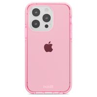 Holdit Seethru Case für das iPhone 14 Pro - Bright Pink