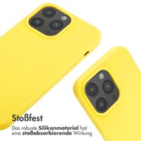 imoshion SilikonHülle mit Band Apple iPhone 14 Pro Max - Gelb