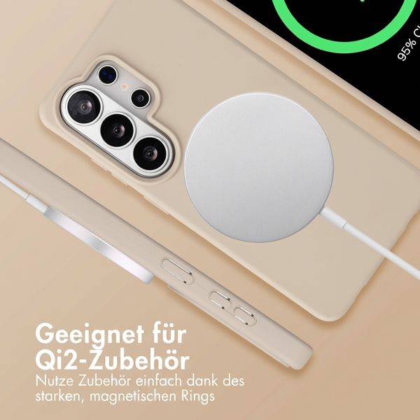 imoshion Color Backcover mit abnehmbarem Handykette und MagSafe Samsung Galaxy S26 Ultra - Nude