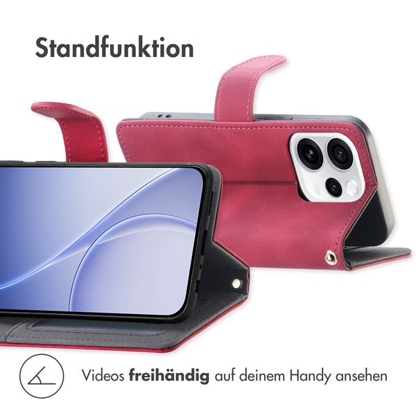 imoshion Klapphülle mit Kordel Oppo Reno 15F - Rot