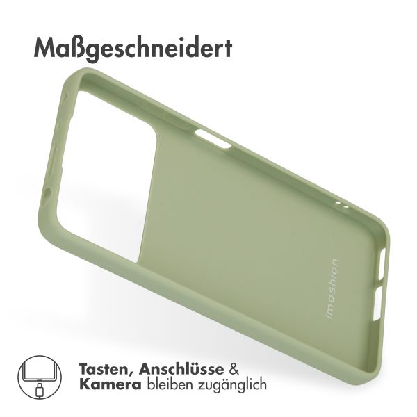 imoshion Color TPU Hülle für das Xiaomi Poco X4 Pro 5G - Olive Green