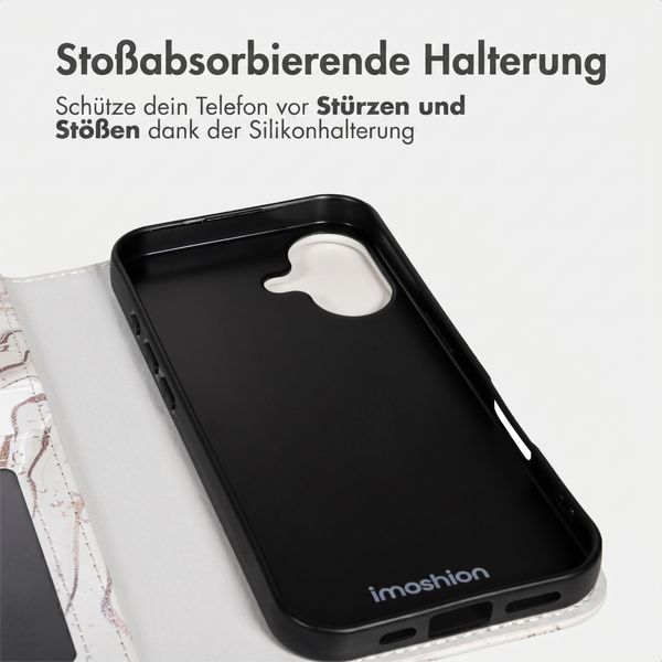imoshion Design Klapphülle Apple iPhone 17 - Sandy Marble
